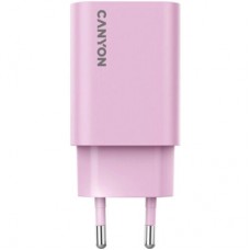 Зарядний пристрій Canyon 30CL OnCharge USB-C PD30W Pink (CNE-CHA30CLPK) - Фото