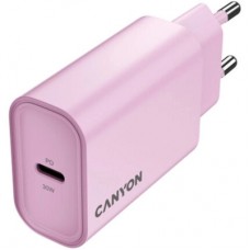 Зарядний пристрій Canyon 30CL OnCharge USB-C PD30W Pink (CNE-CHA30CLPK) - Фото