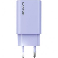 Зарядний пристрій Canyon 30CL OnCharge USB-C PD30W Purple (CNE-CHA30CLPU) - Фото