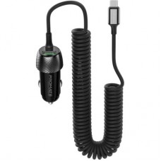 Зарядний пристрій Promate powerdrive-33pdc + cable USB-C black (powerdrive-33pdc.black) - Фото