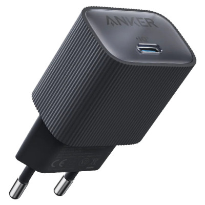 Зарядний пристрій Anker PowerPort 511 Nano IV 30 W USB-C Black (A2337G11)