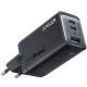 Зарядний пристрій Anker PowerPort 735 GaNPrime 65 W 2xUSB-C PD + 1xUSB-A PIQ PPS/DPDS (A2668311)