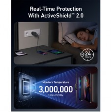Зарядний пристрій Anker PowerPort 735 GaNPrime 65 W 2xUSB-C PD + 1xUSB-A PIQ PPS/DPDS (A2668311) - Фото
