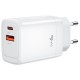 Зарядний пристрій XO CE16 67.5W USB-C PD45W + USB-A QC 22.5 W White (CE16_White)