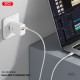 Зарядний пристрій XO CE16 67.5W USB-C PD45W + USB-A QC 22.5 W White (CE16_White) Зарядний пристрій XO CE16 67.5W USB-C PD45W + USB-A QC 22.5 W White (CE16_White)