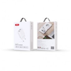 Зарядний пристрій XO L109 12 W 2xUSB-A White (L109_White) - Фото