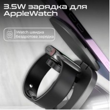 Зарядное устройство Promate wireless charger rubix-65w black (rubix-65w.black) - Фото