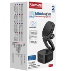 Зарядное устройство Promate wireless charger rubix-65w black (rubix-65w.black) - Фото