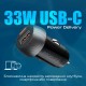 Зарядное устройство Promate drivegear-pd33 USB-C PD33W + USB-A QC3.0 Black (drivegear-pd33)