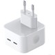 Зарядное устройство XO L102 2xUSB-C PD35W White (L102.white)