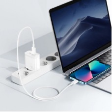 Зарядний пристрій XO L105 2xUSB-C PD35W White (L105.white) - Фото
