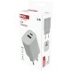 Зарядний пристрій EMOS V02B15 1xUSB-A + 1xUSB-C 15 W GaN (V02B15)