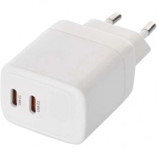 Зарядний пристрій EMOS V03G35 2xUSB-C 15 W GaN (V03G35) - Фото