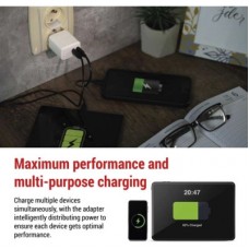 Зарядний пристрій EMOS V03G35 2xUSB-C 15 W GaN (V03G35) - Фото