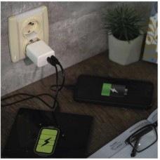 Зарядний пристрій EMOS V03G35 2xUSB-C 15 W GaN (V03G35) - Фото