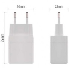 Зарядний пристрій EMOS V03G35 2xUSB-C 15 W GaN (V03G35) - Фото