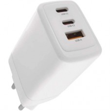Зарядное устройство EMOS V05G65 1xUSB-A + 2xUSB-C PD65W GaN (V05G65) - Фото