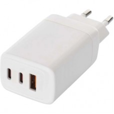 Зарядное устройство EMOS V05G65 1xUSB-A + 2xUSB-C PD65W GaN (V05G65) - Фото