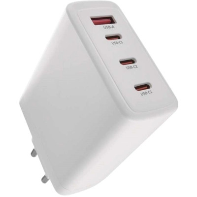 Зарядний пристрій EMOS V06G120 1xUSB-A + 3xUSB-C PD120W GaN (V06G120)