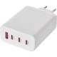 Зарядний пристрій EMOS V06G120 1xUSB-A + 3xUSB-C PD120W GaN (V06G120)