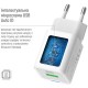 Зарядний пристрій ColorWay C101A GaN Mini 20 W PD PPS USB-C + USB-A QC4.0 + cable USB-C to USB-C black