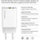 Зарядний пристрій ColorWay C101E GaN Mini 45 W PD PPS USB-C + USB-A QC4.0 white (CW-CHS060PD-WT)