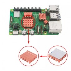 Радіатор охолодження KUONGSHUN Комплект для Raspberry Pi 5, 5 шт. (RA805) - Фото