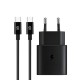 Зарядное устройство Armorstandart AR-TA800 25W USB-C + cable USB-C to USB-C black (ARM77720)