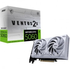 Відеокарта MSI GeForce RTX5060 8Gb VENTUS 2X OC WHITE (RTX 5060 8G VENTUS 2X OC WHITE) - Фото