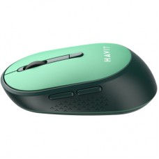 Мышка Havit HV-MS78GT Wireless Black-Green (6939119041236) - Фото