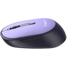 Мышка Havit HV-MS78GT Wireless Black-Purple (6939119041229) - Фото