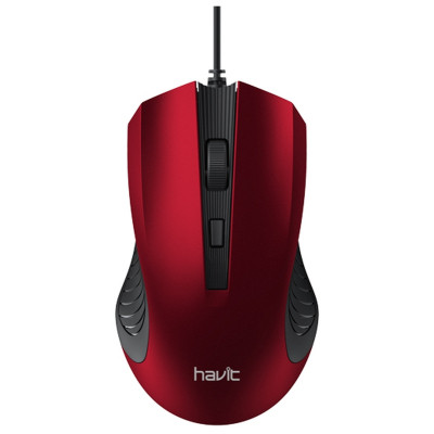 Мишка Havit HV-MS752 USB Red (6950676286441)