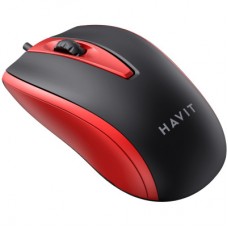 Мишка Havit HV-MS871 USB Red (6939119020293) - Фото