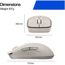 Мышка HP 400 Quiet Wireless/Bluetooth Maple (AZ7B6AA) - Фото