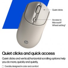Мышка HP 400 Quiet Wireless/Bluetooth Maple (AZ7B6AA) - Фото