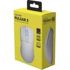 Мышка Hator Pulsar 3 Wireless White (HTM631) - Фото