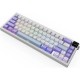 Клавіатура Ajazz AK650 Flying Fish Switch Purple RGB USB/Wireless/Bluetooth UA Purple (AK650-FF-PWB) Клавіатура Ajazz AK650 Flying Fish Switch Purple RGB USB/Wireless/Bluetooth UA Purple (AK650-FF-PWB)