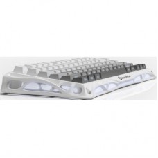 Клавіатура GravaStar Mercury K1 TKL Wireless/Bluetooth/USB UA White (GSK1_GWHT) - Фото
