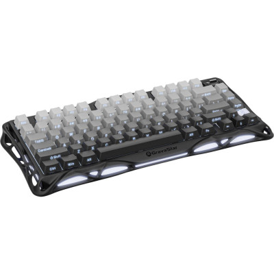 Клавиатура GravaStar Mercury K1 TKL Wireless/Bluetooth/USB UA Black (GSK1_GBLK)
