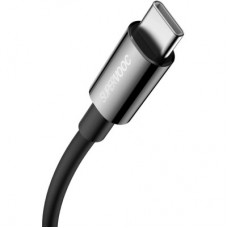 Дата кабель USB 2.0 AM to USB-C 1.0m Superior Fast Charging 60W black Baseus (CAYS000901) - Фото