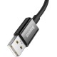 Дата кабель USB 2.0 AM to USB-C 1.0m Superior Fast Charging 60W black Baseus (CAYS000901) Дата кабель USB 2.0 AM to USB-C 1.0m Superior Fast Charging 60W black Baseus (CAYS000901)
