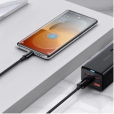 Дата кабель USB 2.0 AM to USB-C 1.0m Superior Fast Charging 60W black Baseus (CAYS000901) - Фото