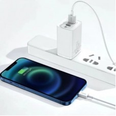 Дата кабель USB 2.0 AM to Lightning 1.5m Superior Fast Charging 2.4A white Baseus (CALYS-B02) - Фото