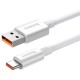 Дата кабель USB 2.0 AM to USB-C 2.0m Superior Fast Charging 100W moon white Baseus (P10320102214-03)