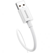 Дата кабель USB 2.0 AM to USB-C 1.0m Superior Fast Charging 100W moon white Baseus (P10320102214-01) - Фото