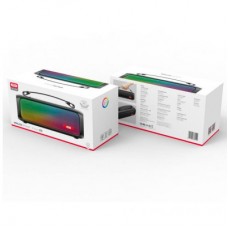 Акустична система XO F39 RGB AUX / USB (XO-F39-BK) - Фото