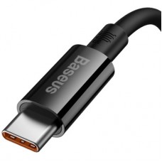 Дата кабель USB 2.0 AM to USB-C 1.0m Superior Fast Charging 100W cluster black Baseus (P10320102114-00) Дата кабель USB 2.0 AM to USB-C 1.0m Superior Fast Charging 100W cluster black Baseus (P10320102114-00) - Фото