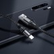Дата кабель USB 2.0 AM to USB-C 1.0m 3A nylon X50 black HOCO (6931474734235) Дата кабель USB 2.0 AM to USB-C 1.0m 3A nylon X50 black HOCO (6931474734235)