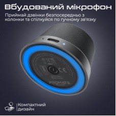 Акустическая система Promate Punch 3 Вт Black (punch.black) - Фото