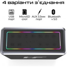 Акустична система HiFuture MusicBox 100W Silver (musicbox.silver) - Фото